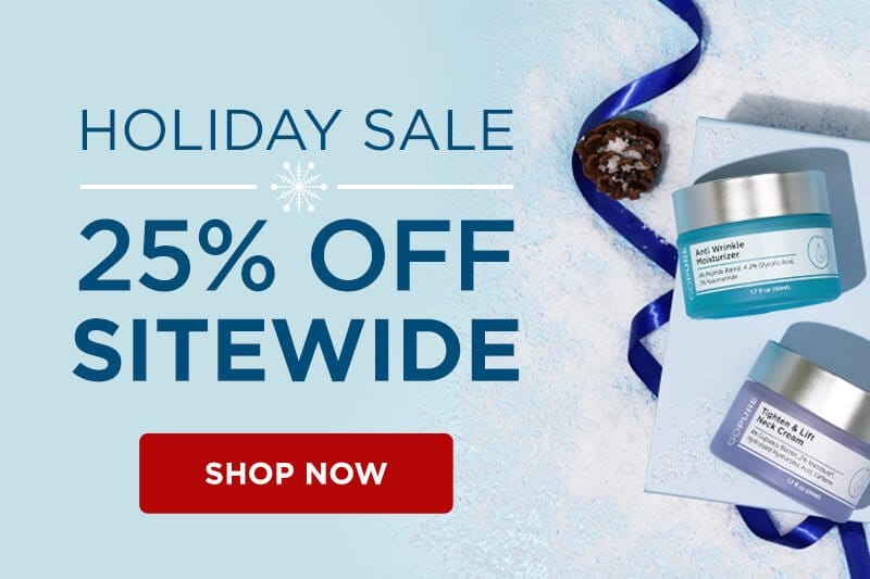 Holiday Sale | 25% Off Sitewide + Free Gift with orders over \\$49