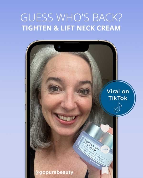 Guess Who's Back? Tighten & Left Neck Cream