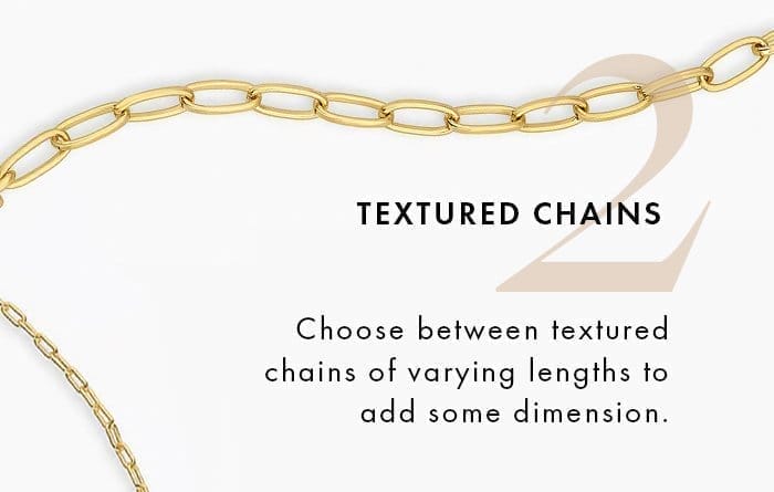 Textured chains