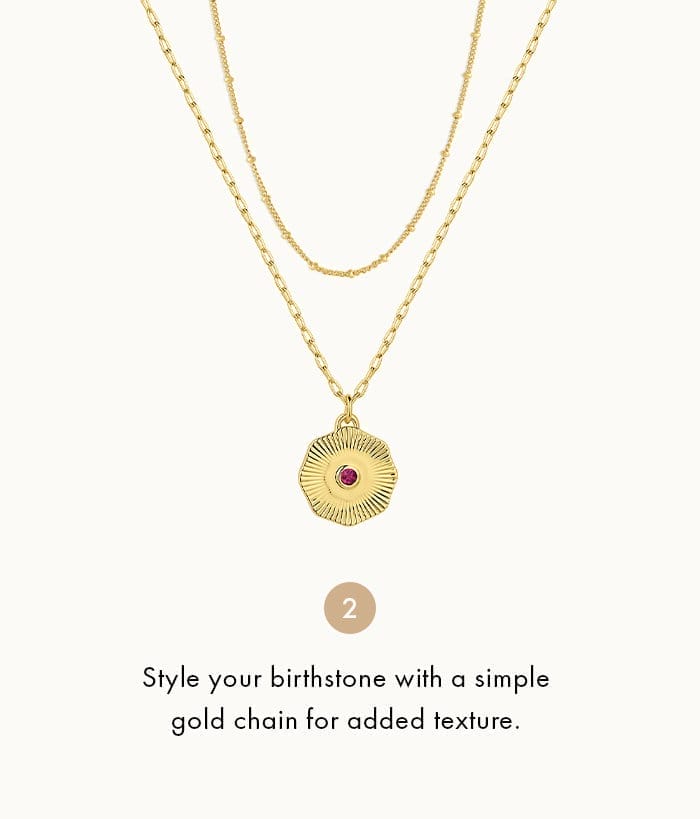 Style your birthstone