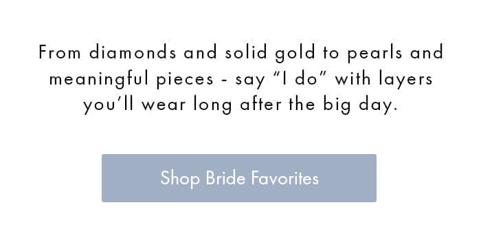 shop bride favorites