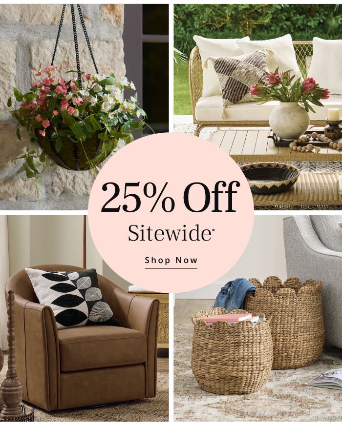 25% off Sitewide