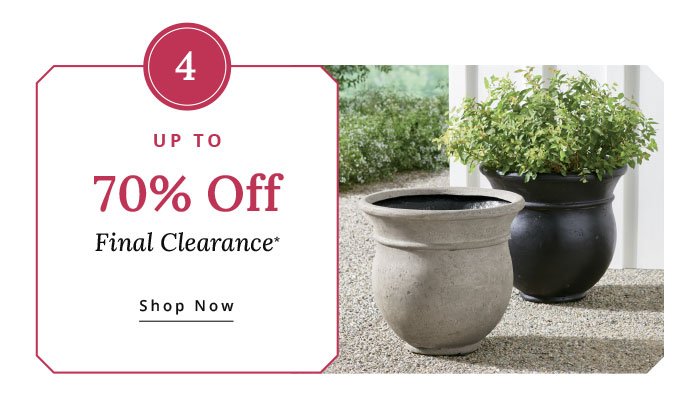 Up to 70% Off Final Clearance 