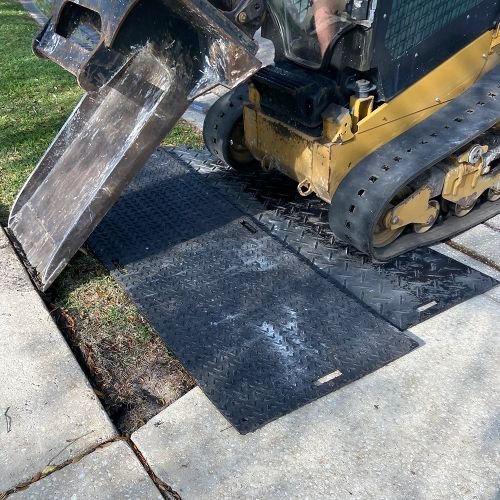 gmats ground protection mat install