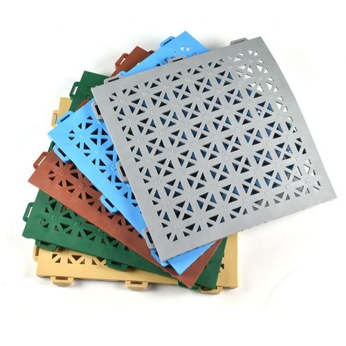 staylock colors perforated tile stack