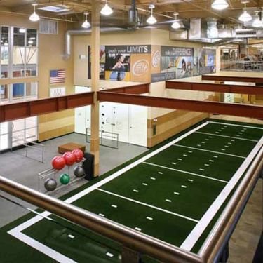 vmax green turf fitness center install