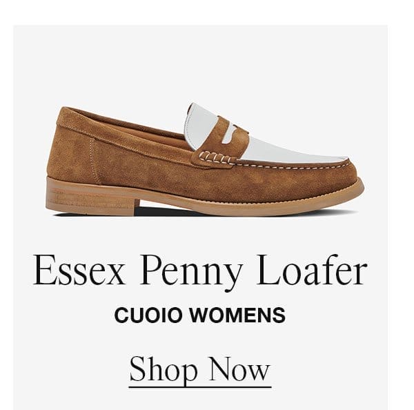 Essex Penny Loafer Cuoio Womens