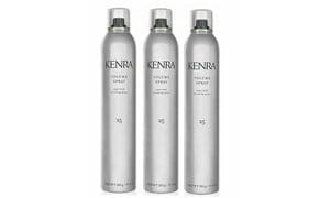 KENRA #25 Volume Super Hold Finishing Hair Spray (Pak of 3, 10 Oz. Each) 50% VOC