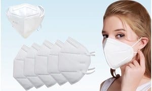KN95 Face Masks With Multi Layer Breathable Fabric And Elasic Ear Loops 