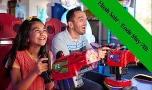 60-Minutes of All You Can Play Games or Family Play & Pizza Package