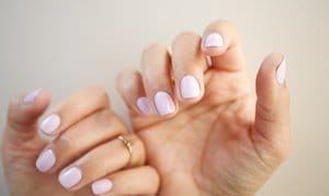 Up to 18% Off on Nail Salon - Mani-Pedi at Magic Scissors Hair and Spa