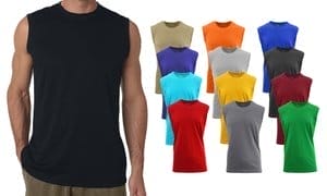Men's 5-Pack Muscle Tank Tee Mystery Deal (Sizes, S-5XL)