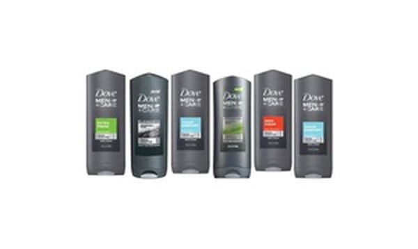 6-Pack Dove Men Shower Gel 400ml (Assorted Scents)