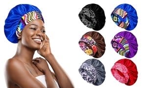 Women's Silky Satin Head Scarf Hair Wrap Cap Hat Headband Sleeping Bonnet