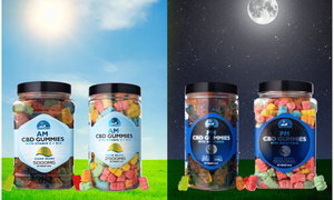 DAY & NIGHT Organic CBD Infused Gummies with B12 & Melatonin from Green Farm