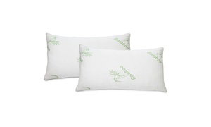 Bamboo Memory Foam Pillows (1- or 2-Pack)
