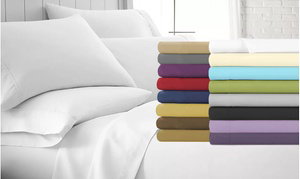 1800 Thread Count Bamboo Blend Deep Pocket Sheet Set (6 Piece) - 16 Colors