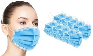 Warehouse Sale - Disposable Non-medical 3-Ply Face Masks (50-Pack)