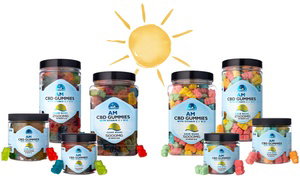 AM Daytime CBD Gummies with Vitamin C & B12 from Green Farm