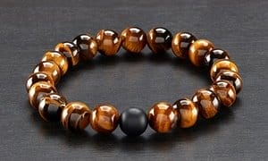 Best Seller - Men's Natural Healing Stone Stretch Bracelet 