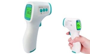 LCD Digital Non-Contact Infrared Forehead Thermometer for Adults, Children, Baby