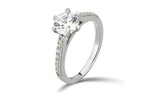 Unique Designs Solitaire Ring...