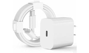 20W Fast Charging Block W/ 6ft USB Type C Cable for Apple iPhone