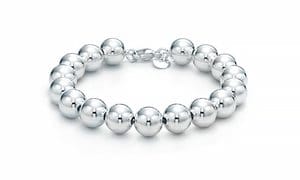 Solid Sterling Silver Italian Handmade Bead Bracelets Free Shipping