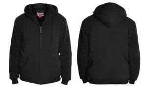 Men's Full-Zip Sherpa-Lined Hoodie Jacket (S-4XL)