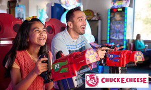 60-Minutes of All You Can Play Games or Family Play & Pizza Package