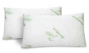 NewHome Bamboo Hypoallergenic Memory Foam Pillow (1- or 2-Pack)