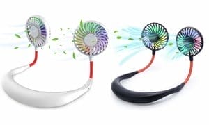 Personal Fan Neck Fan Portable USB Fans With Rechargeable 2000mAh Battery