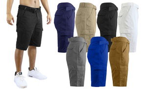 (3-Pack) Men's Cotton Cargo S...