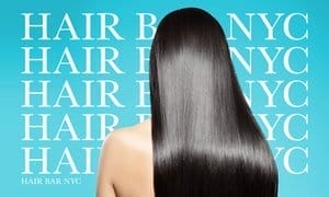 Up to 52% Off on Salon - Organic Straightening Treatment at Hair Bar NYC