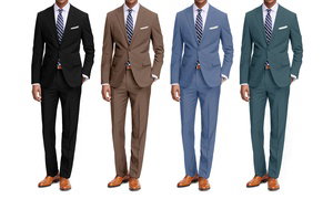 Braveman Men's Classic Fit 2PC Fashion Suits