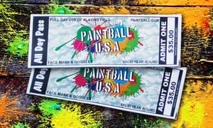 Paintball USA Tickets — Up to 90% Off