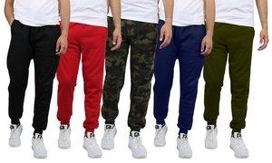 Men's Heavyweight Classic Fleece-Lined Jogger Sweatpants (Sizes S-2XL)