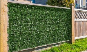 Outdoor Garden Artificial Faux Ivy Hedge Leaf and Vine Privacy Fence Wall Screen