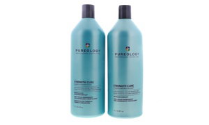 Pureology Strength Cure Shampoo and Conditioner, 33.8 oz