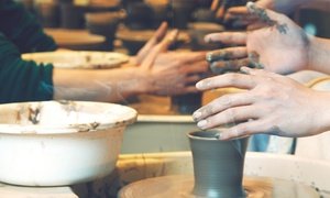 BYOB Date Night Pottery Session for Two at Color Cocktail Factory