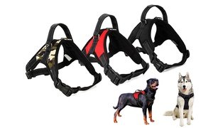 No Pull Reflective Adjustable Dog Harness with Easy Control Handle