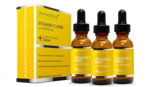 Vitamin C 6000 with Retinol Face Treatment (3-Pack)