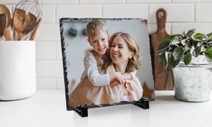 Up to 77% Off Custom Slate Photo Prints with Display Easel 