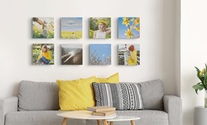 Up to 85% Off Custom Photo Tiles from CanvasOnSale