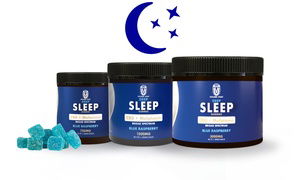 Deep Sleep CBD & Melatonin Infused Gummies (750MG - 3000MG) by Golden Goat