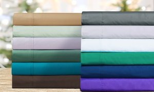 Bamboo 1800 Thread Count Deep Pocket Sheet Set (6pc)