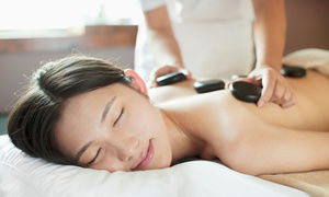 Up to 64% Off on Hot Stone Massage at Versailles Massage & Bar