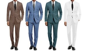 Braveman Men's Slim Fit Fashion Suits 