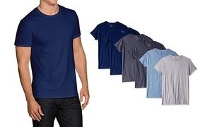 Fruit of the Loom Men's 6-Pack T-Shirts Crew Neck Assorted Colors (S-3X)