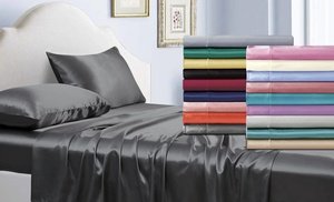 Bibb Home Silky Satin 4 Piece...